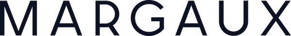 The word MARGAUX is displayed in large, bold, black capital letters on a white background.