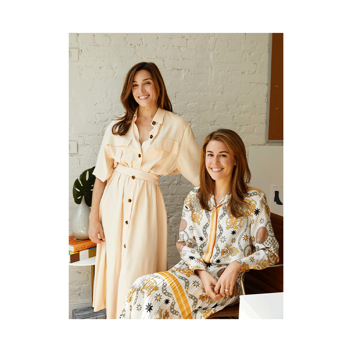 Cofounders Sarah Pierson and Alexa Buckley at Margaux's office in Chelsea