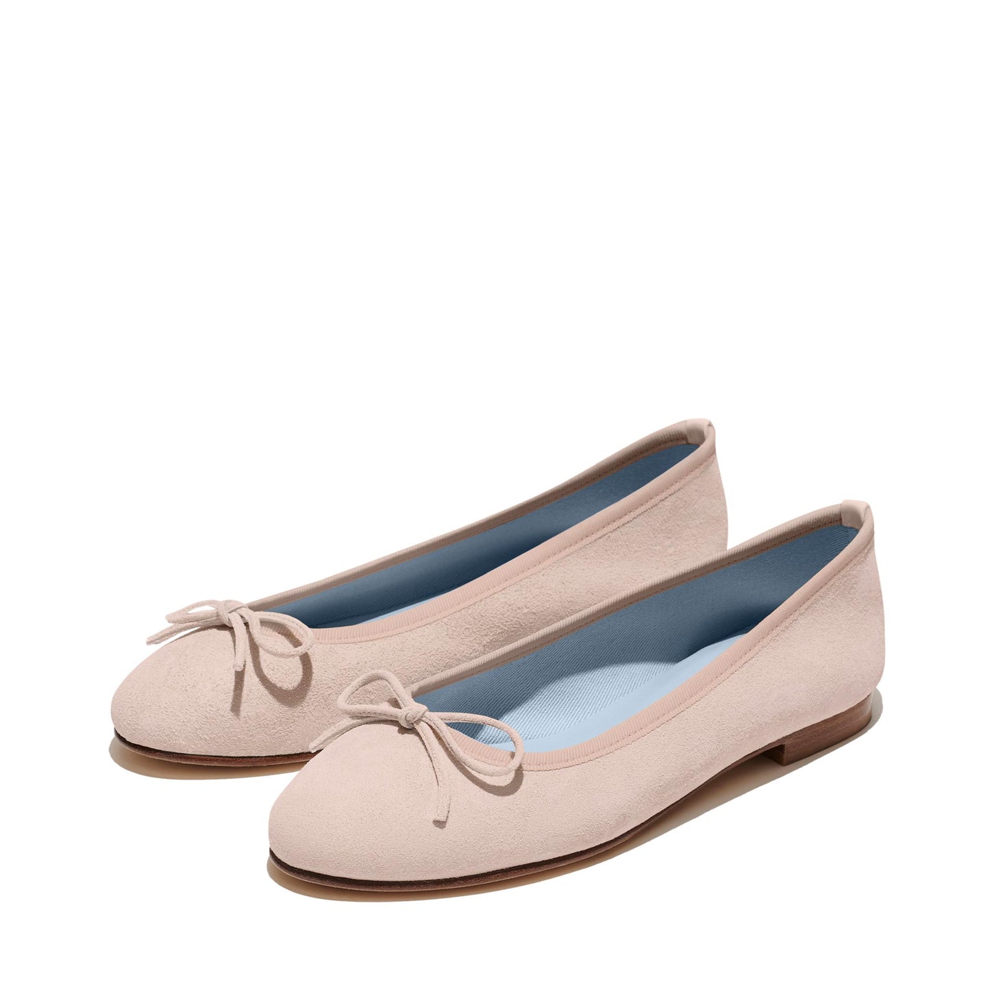 blush - suede, blue