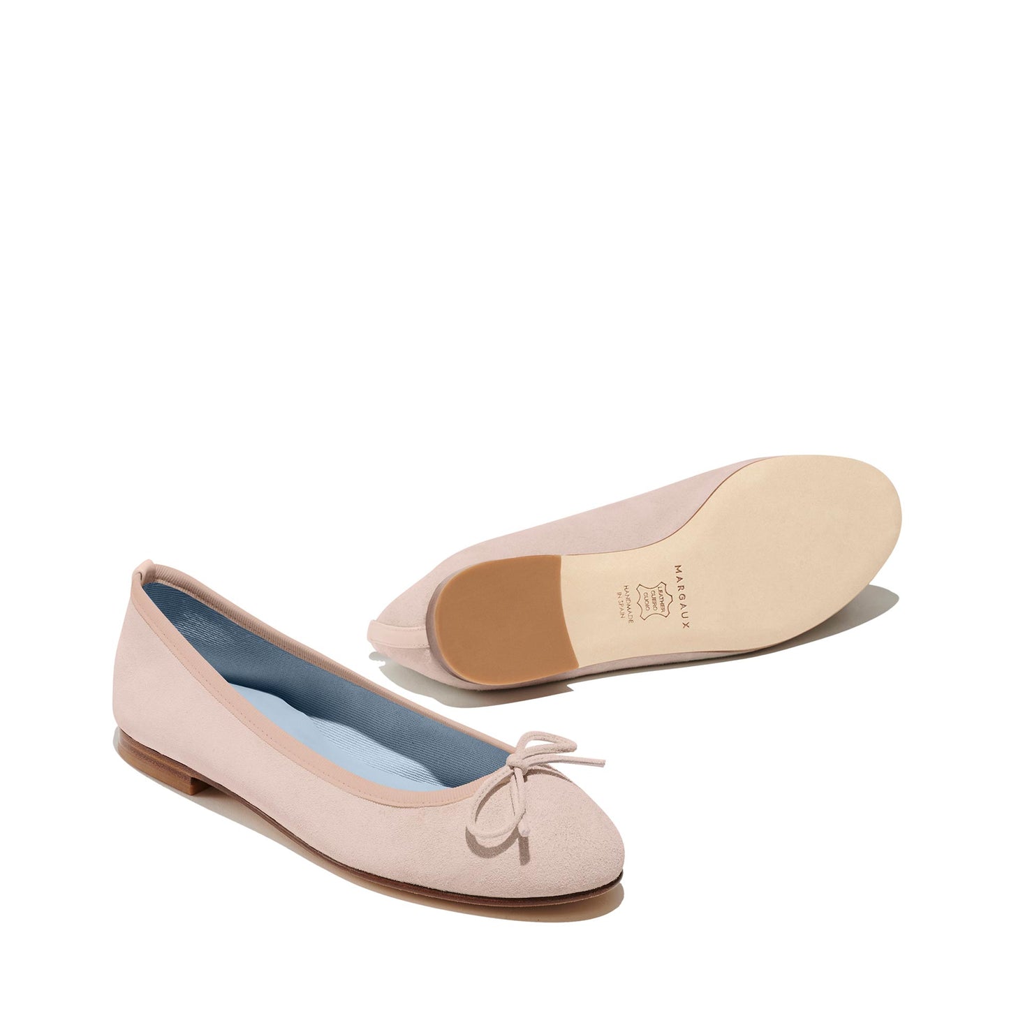 blush - suede, blue