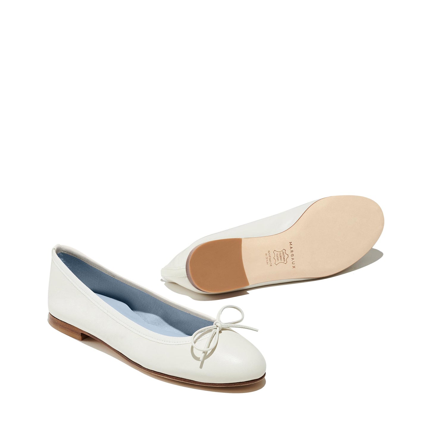 ivory - nappa, blue