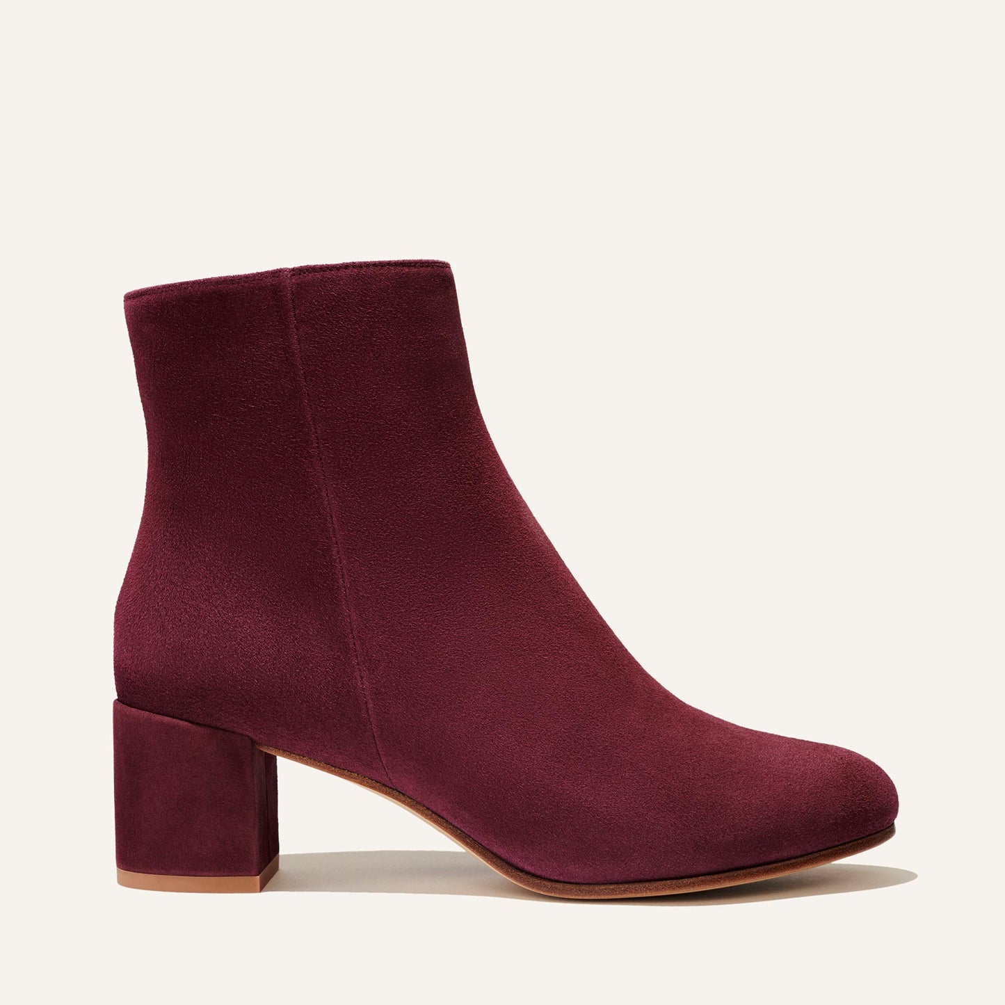 The Boot - Mulberry Suede
