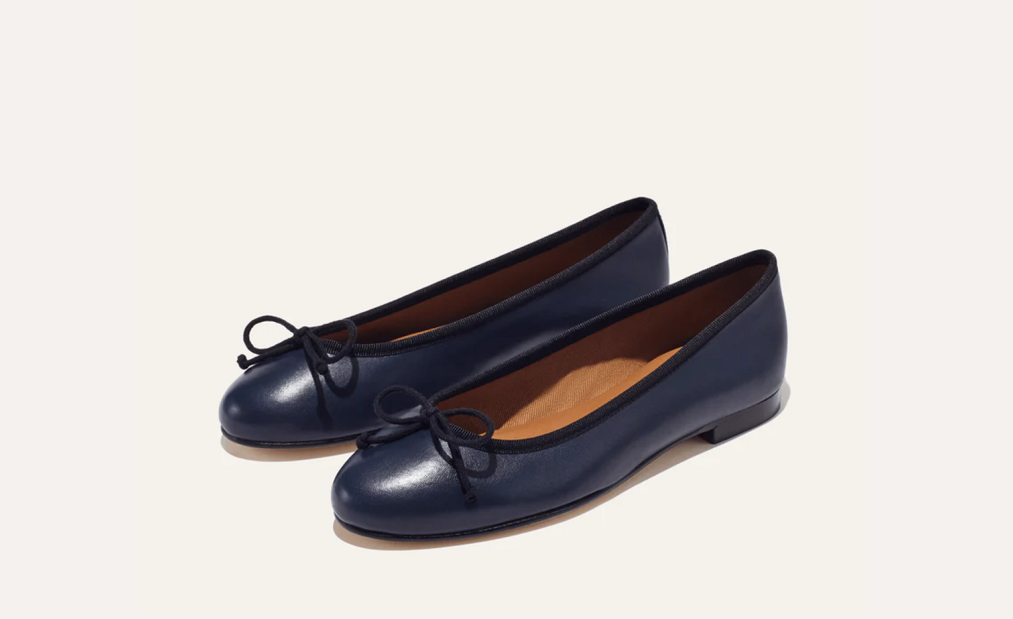 The Demi - Black and Navy Nappa