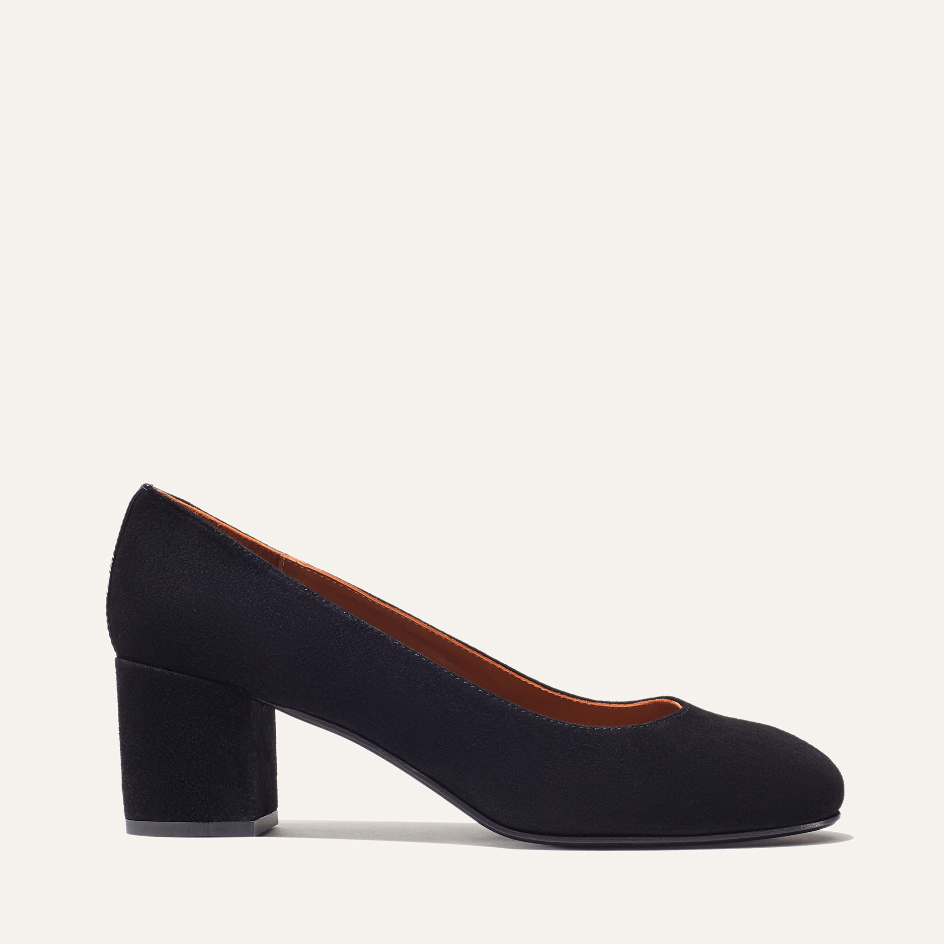 Truffle Collection block heeled pointed shoes in black | ASOS