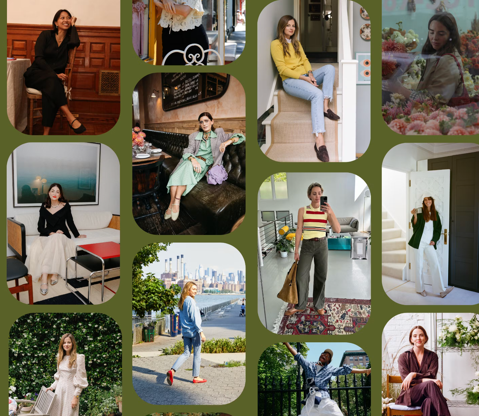 Collage of Margaux's Modern Muses