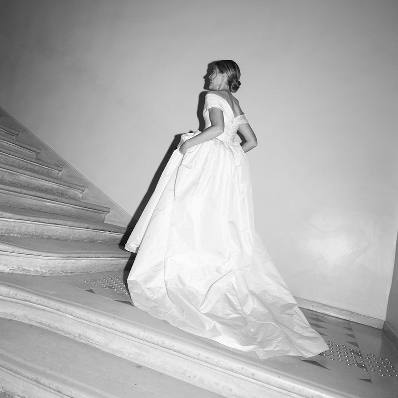 Margaux cofounder Alexa Buckley Roussel's wedding dress