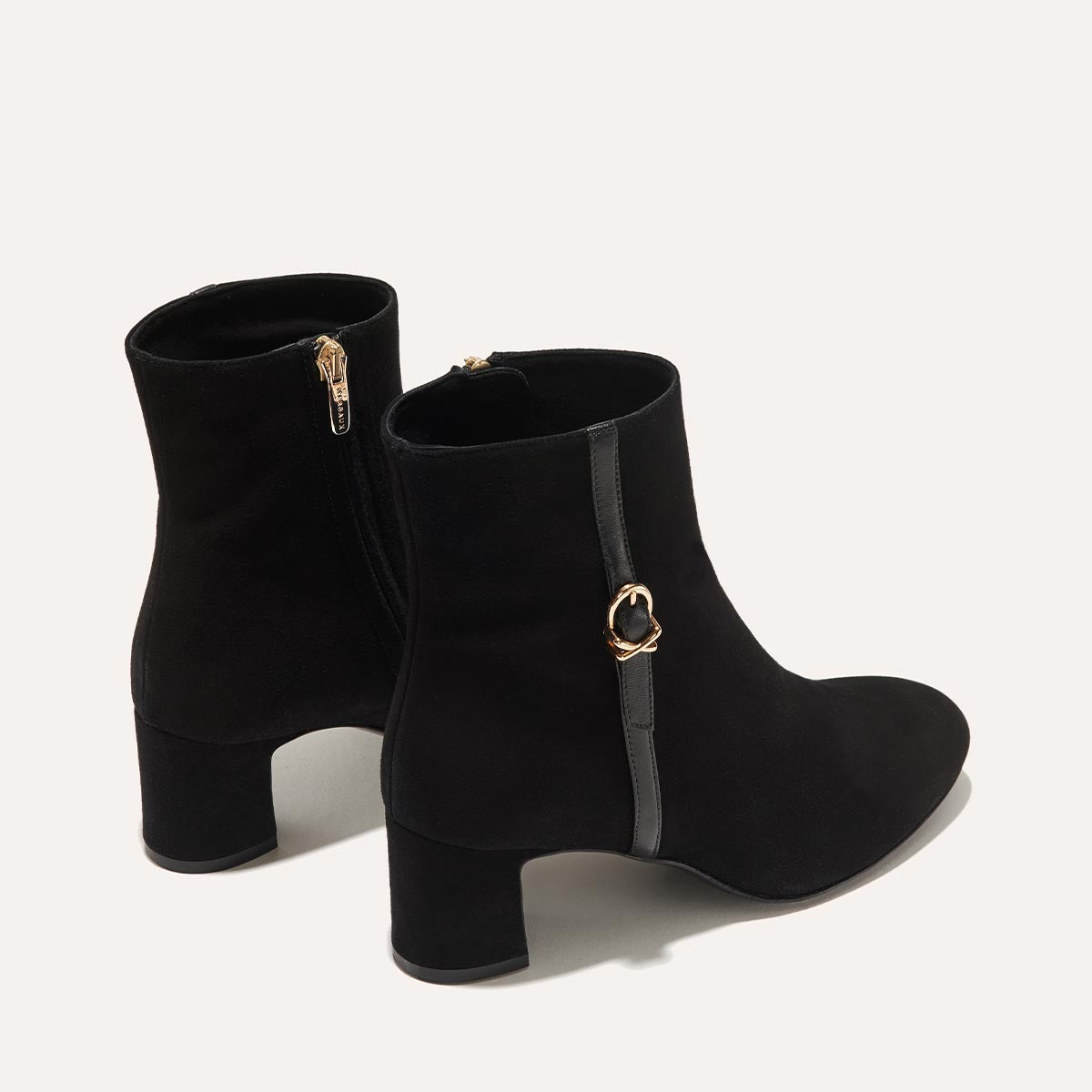 The Bowery Boot - Black Suede