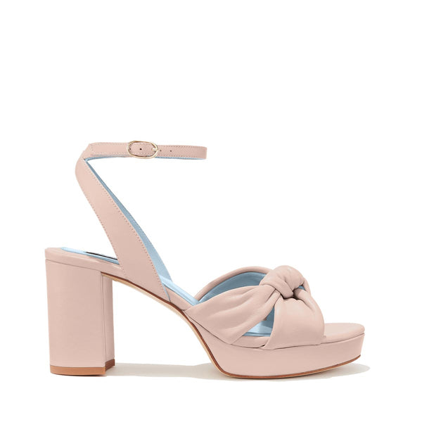 マーゴ　1204040 carmine-platform-blush-nappa-