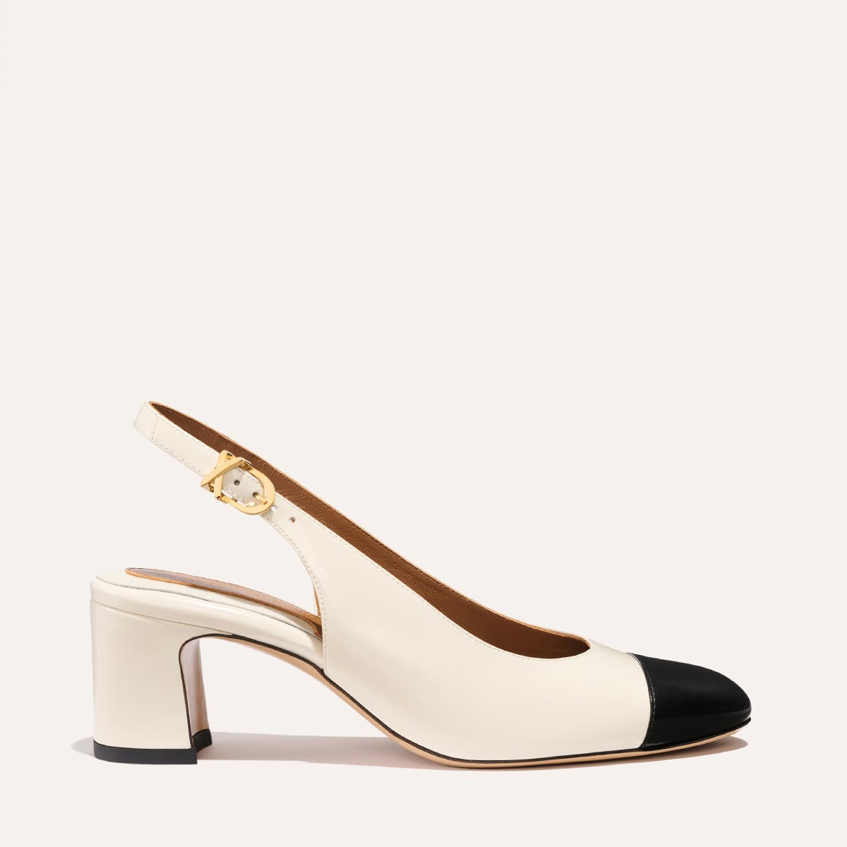 Cluny Slingback Cream Calf