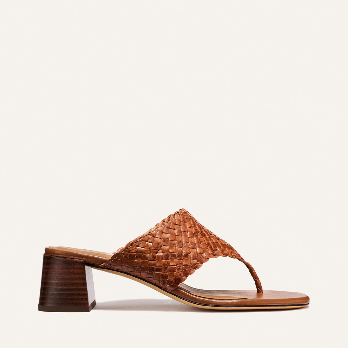 Deia 50 Saddle Woven Leather