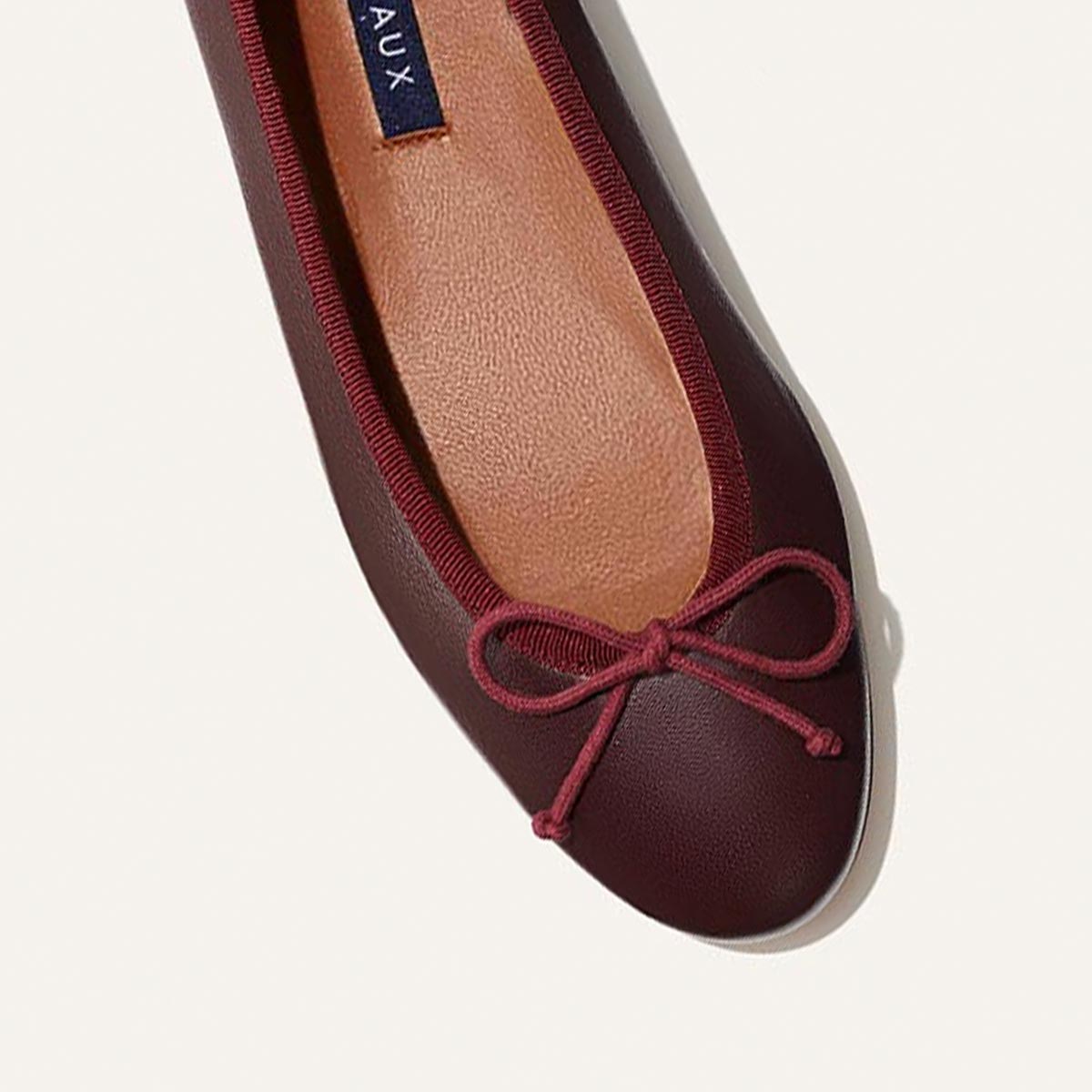 Little on sale burgundy flats