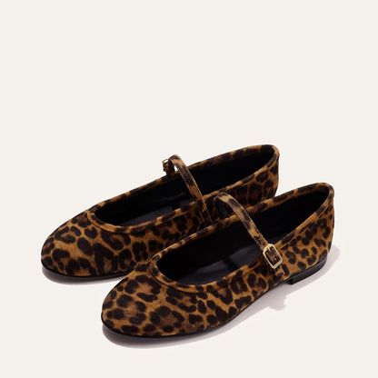 The Demi Jane - Leopard Suede