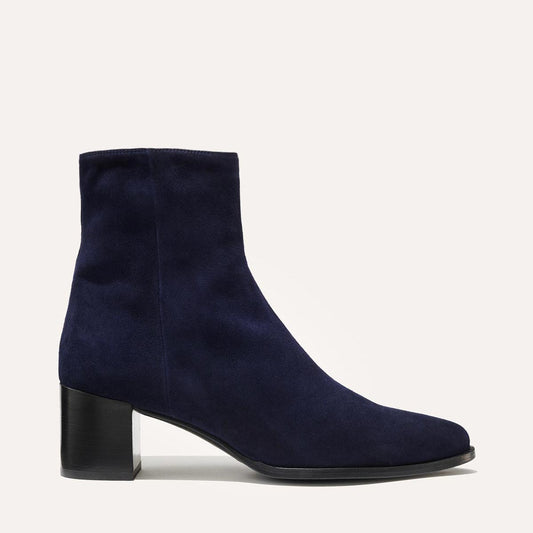 The Downtown Boot - Navy Suede