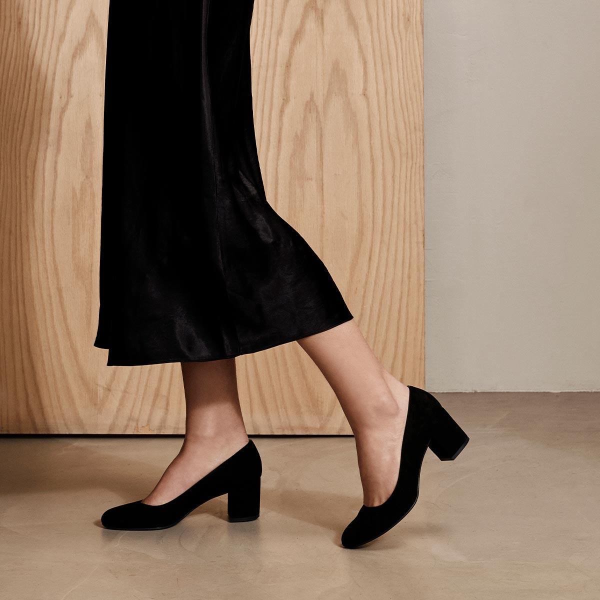 Buy WFS Women 3 Inch Block Heel Sandal,Black,36 at Amazon.in