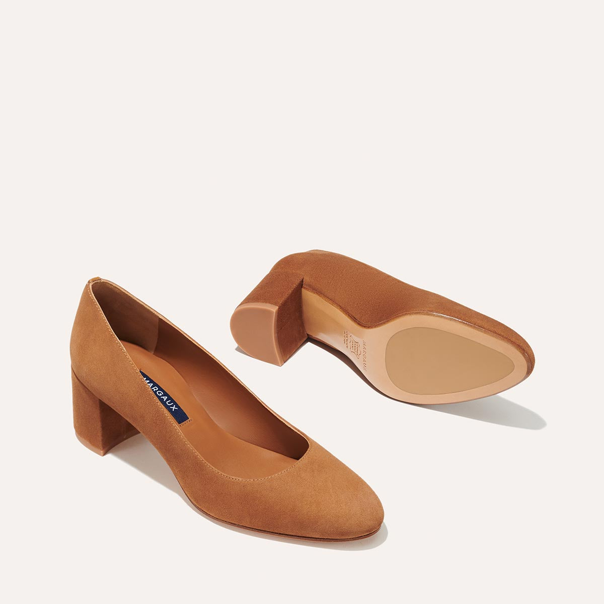 The Heel - Chestnut Suede