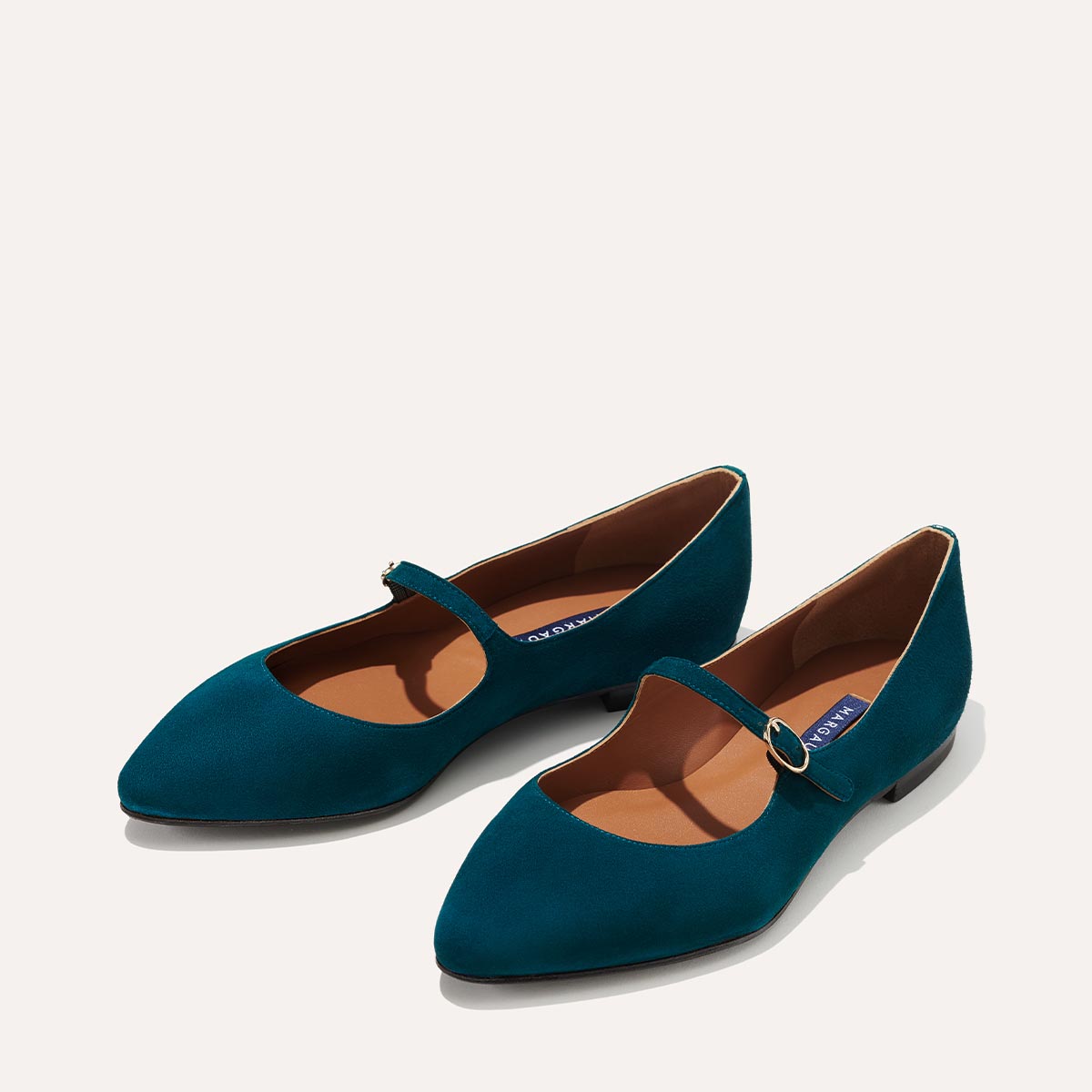 The Mary Jane - Peacock Suede
