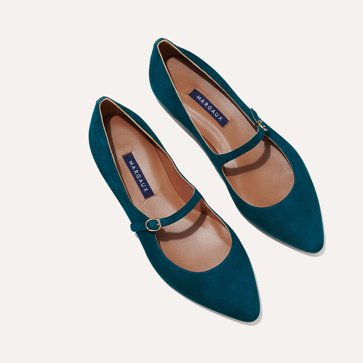 The Mary Jane - Peacock Suede