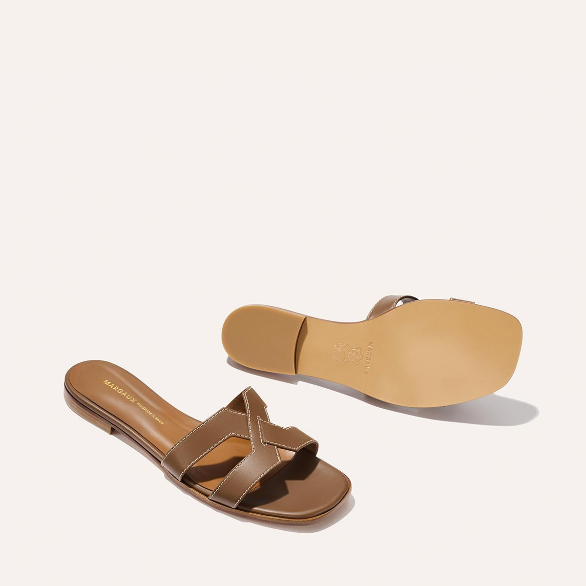 The MX Sandal - Mocha Calf – Margaux