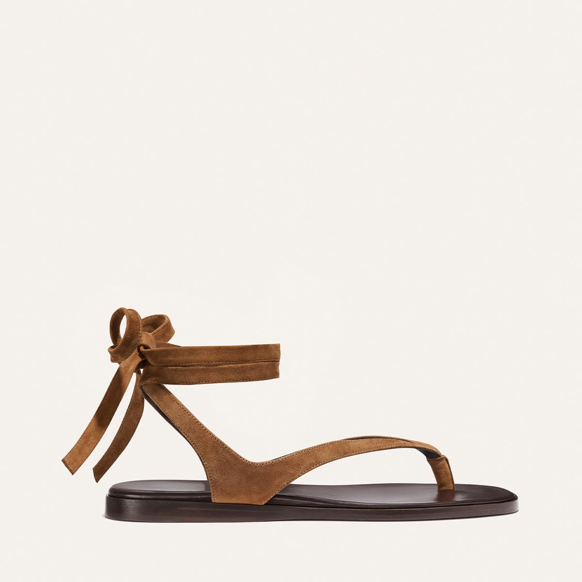 Palermo Wrap Sandal Nutmeg Suede
