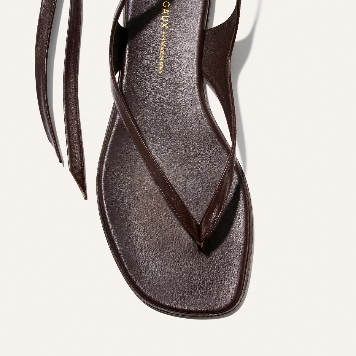 The Palermo Wrap Sandal - Espresso Nappa – Margaux