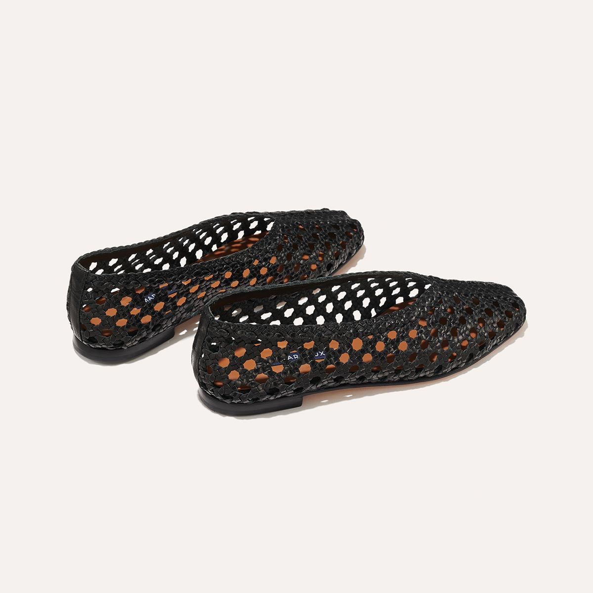 The Woven Paz - Black Leather