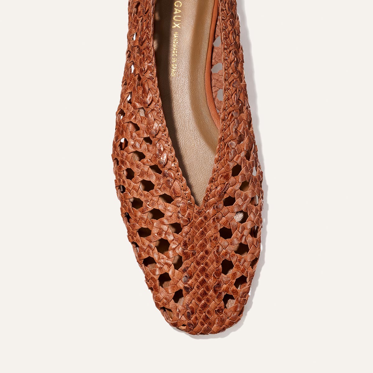 The Woven Paz - Saddle Woven Leather – Margaux