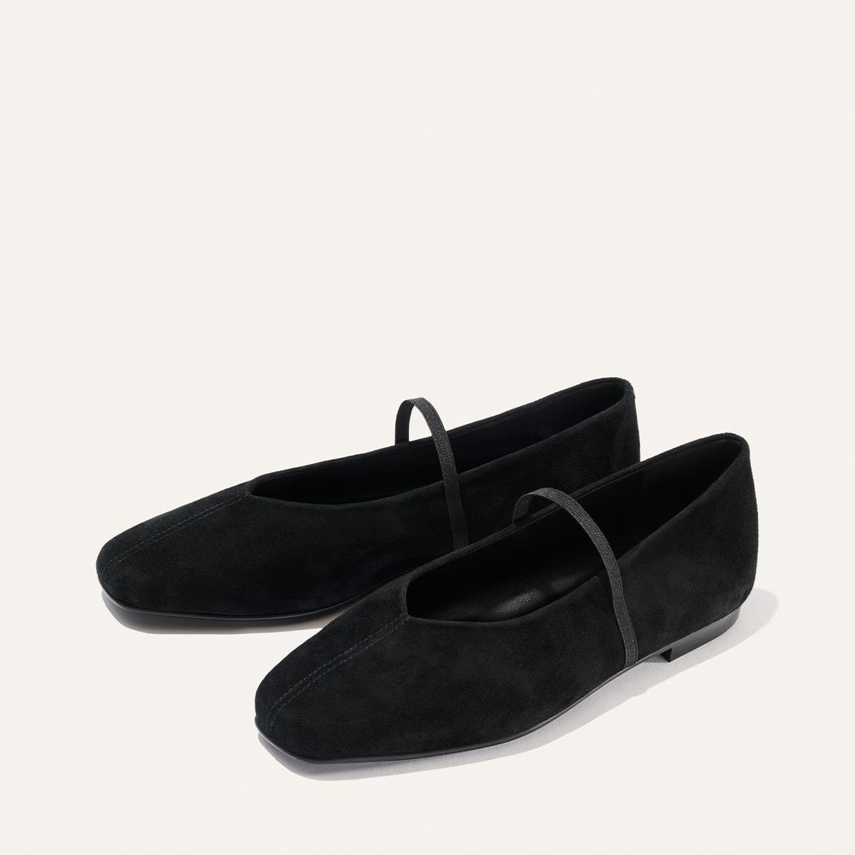 The Phoebe - Black Suede
