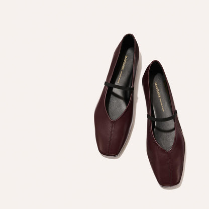 The Phoebe - Burgundy Nappa