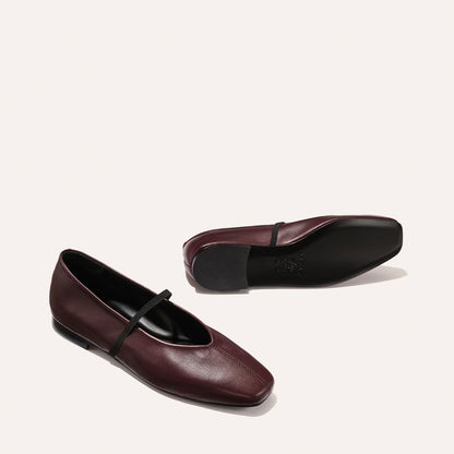 The Phoebe - Burgundy Nappa