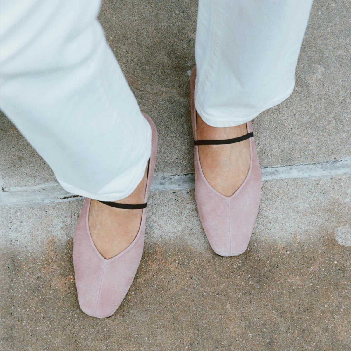 Margaux - The Phoebe - Dusty Rose Suede Margaux - The Phoebe - Dusty Rose Suede