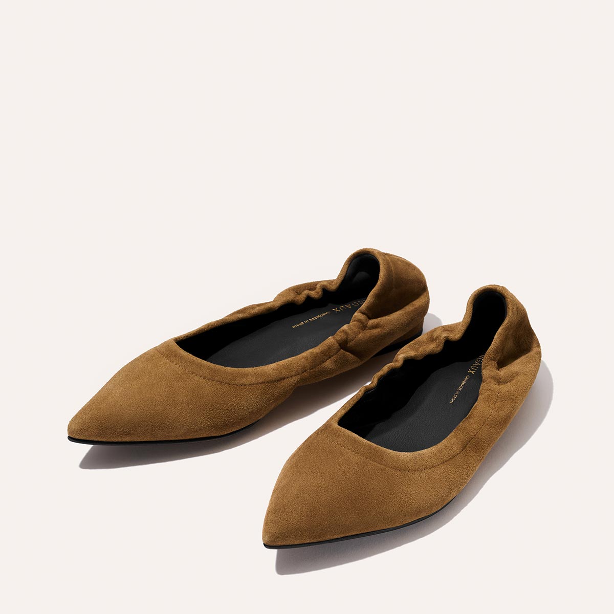 Elegant Ballet Flats - The Roma - Cedar Suede - Size: 11.5 M - Margaux Elegant Ballet Flats - The Roma - Cedar Suede - Size: 11.5 M - Margaux