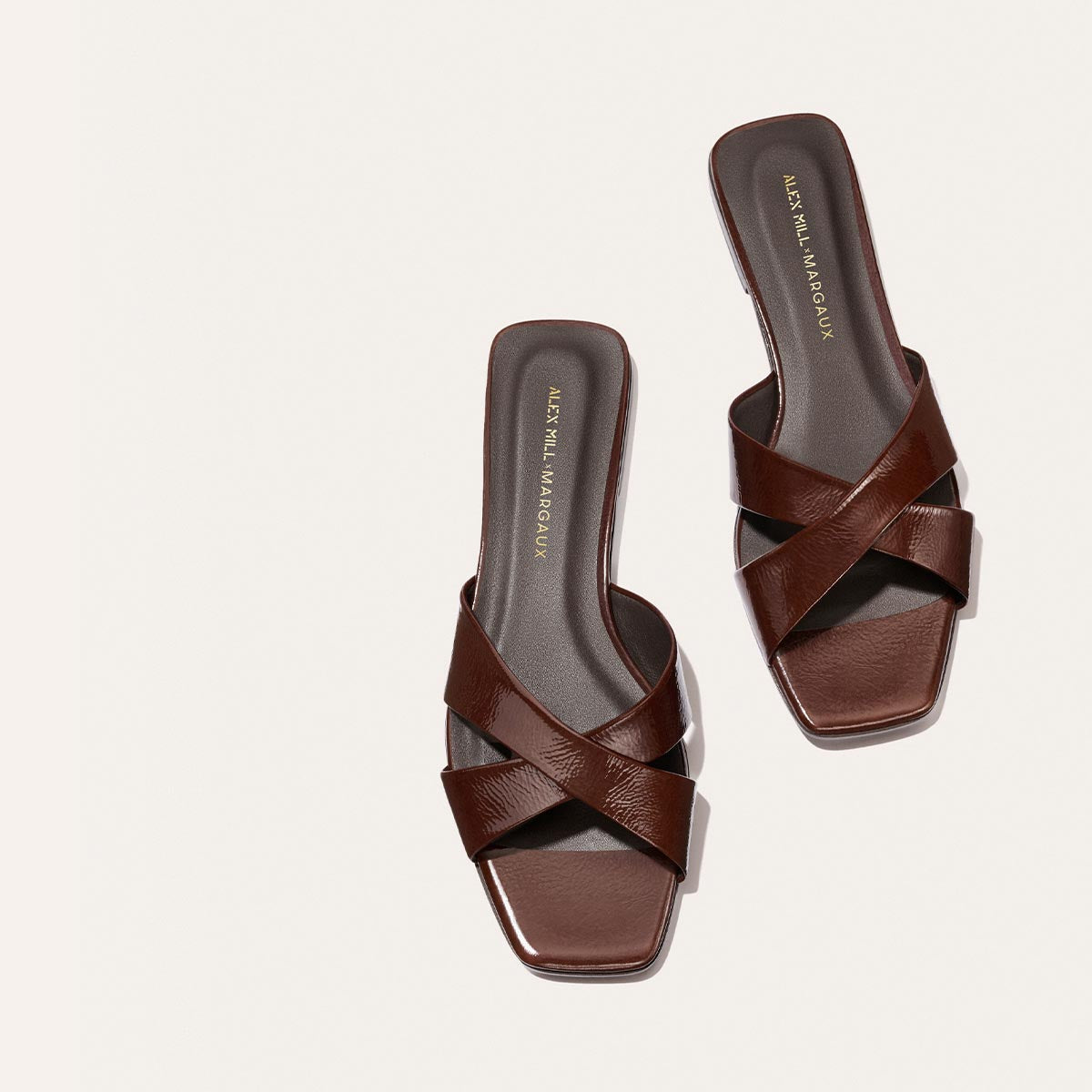 Alex Mill Margaux Collaboration Sandal Brown Leather