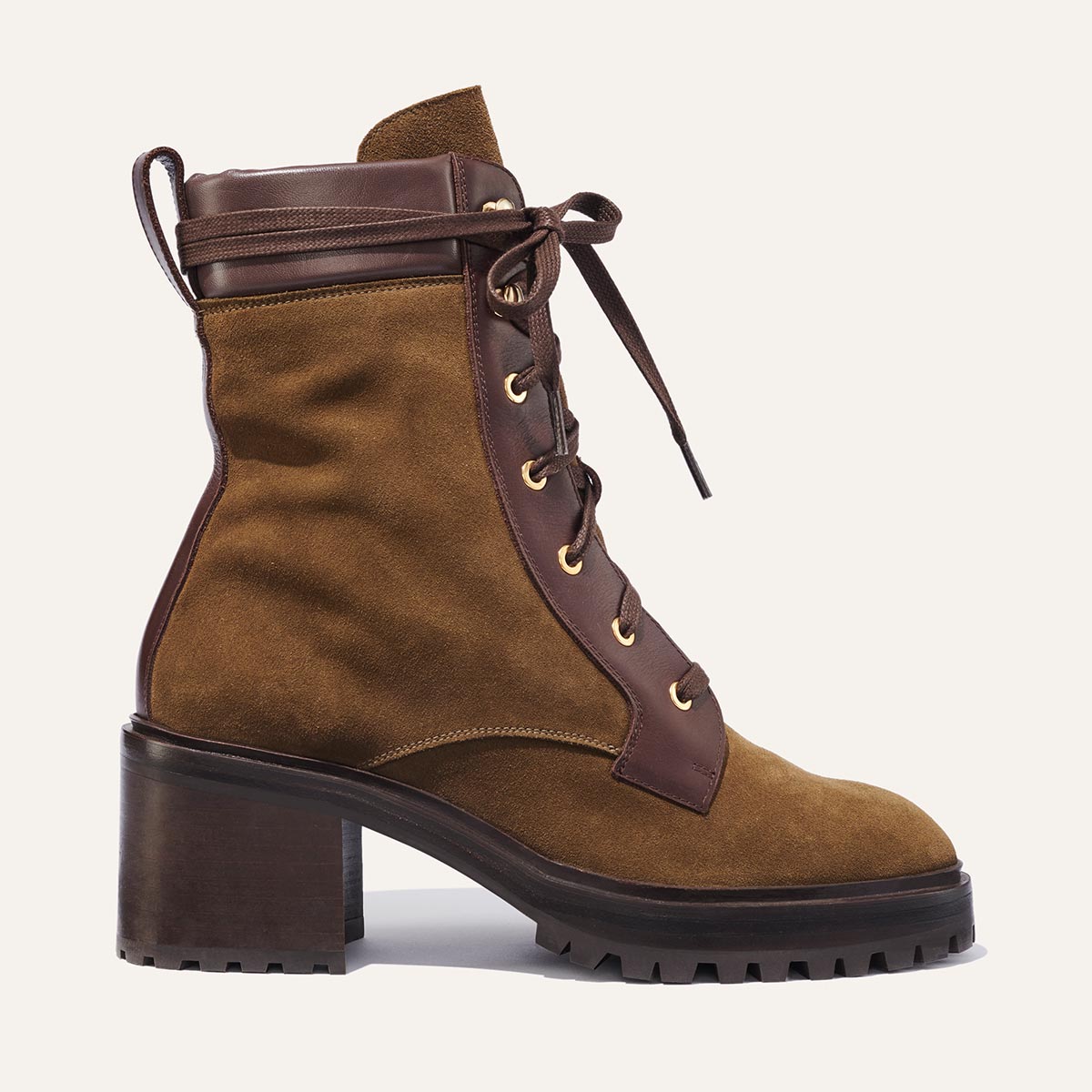 The Skater Boot - Moss Suede