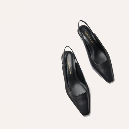The Sofia Sling - Black Nappa