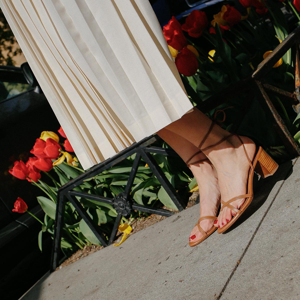 The Soho Sandal - Saddle Nappa