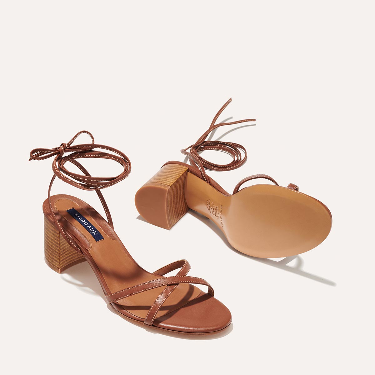 The Soho Sandal - Saddle Nappa