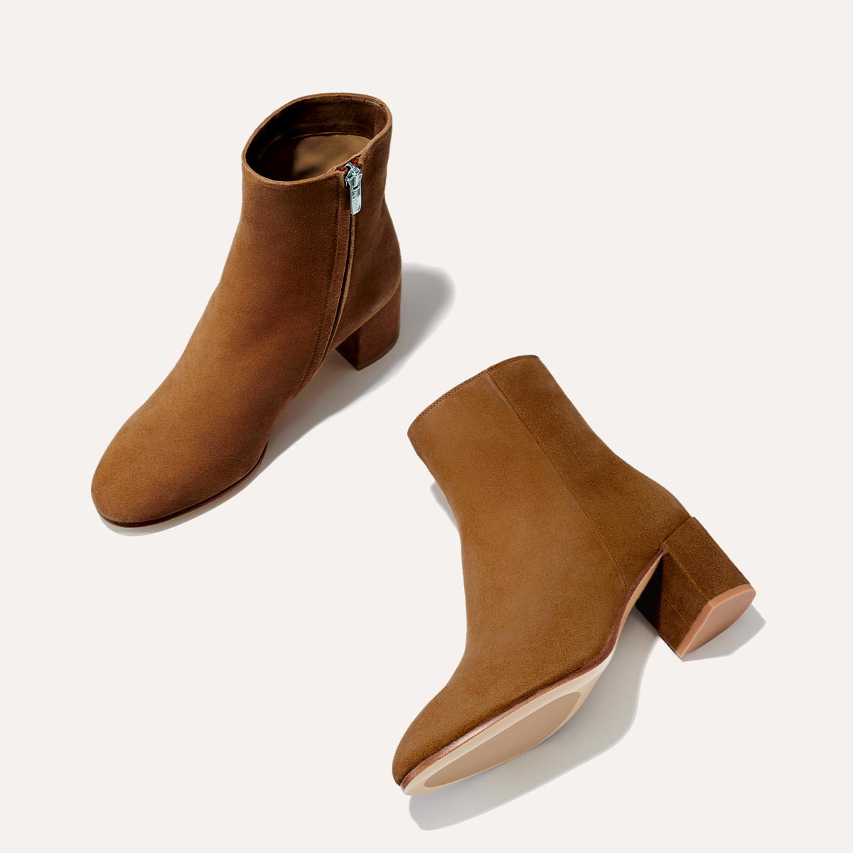 The Boot - Chestnut Suede