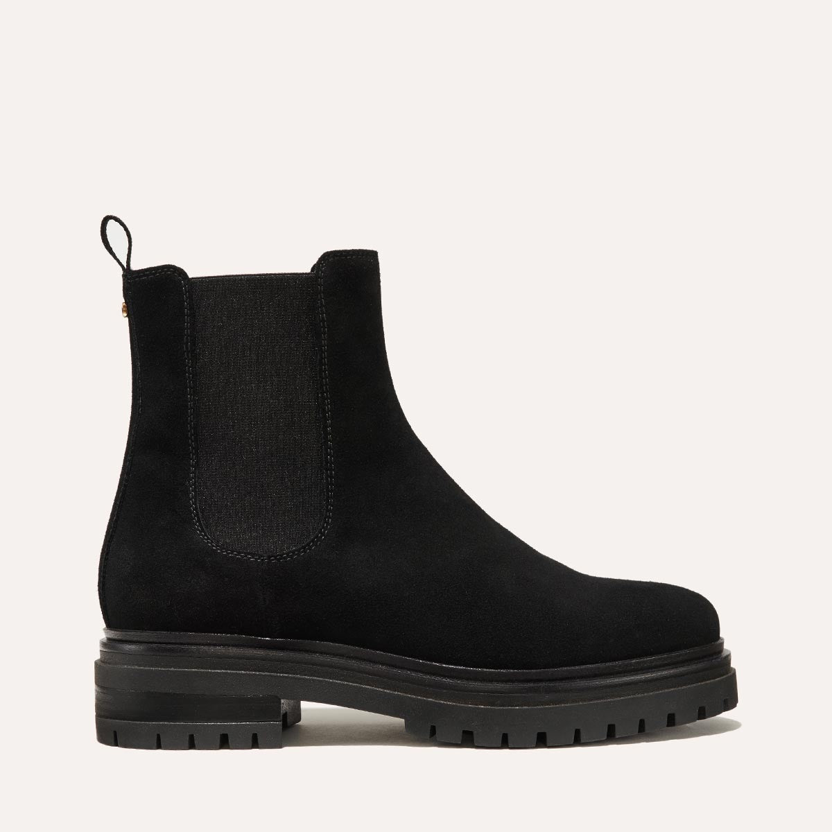 The West Chelsea Boot - Black Suede