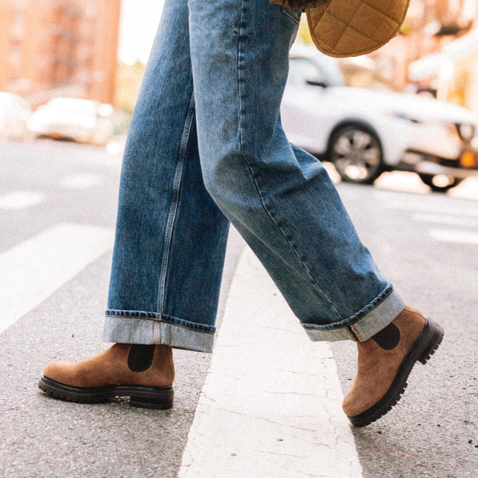 Boots: Chelsea Boot and Riding Boot in Suede and Leather – Margaux