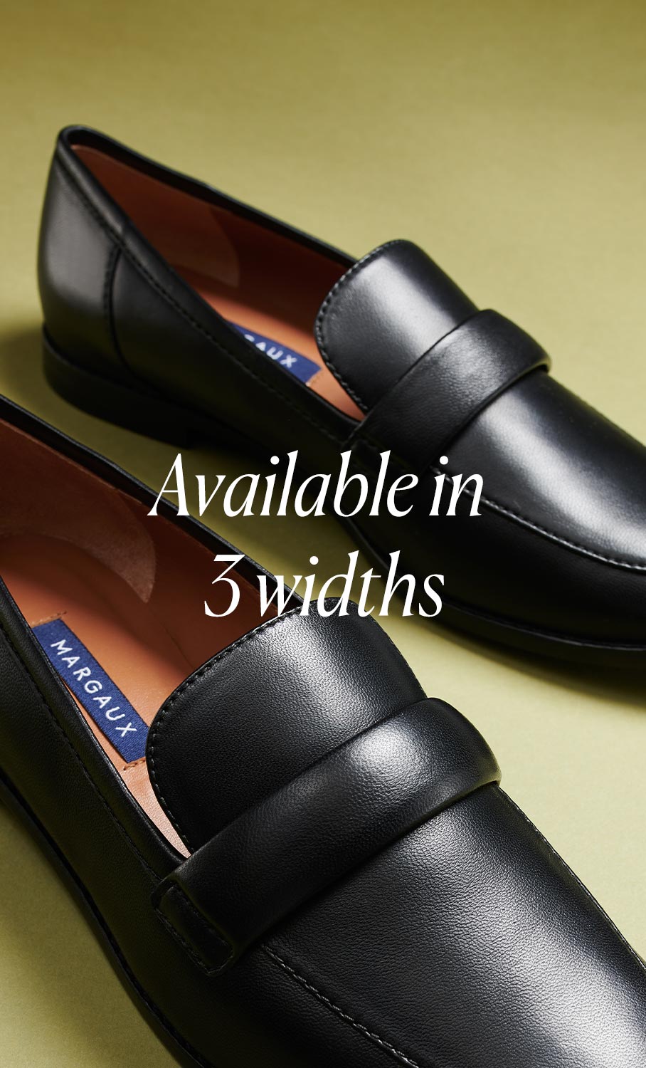 Available in 3 widths