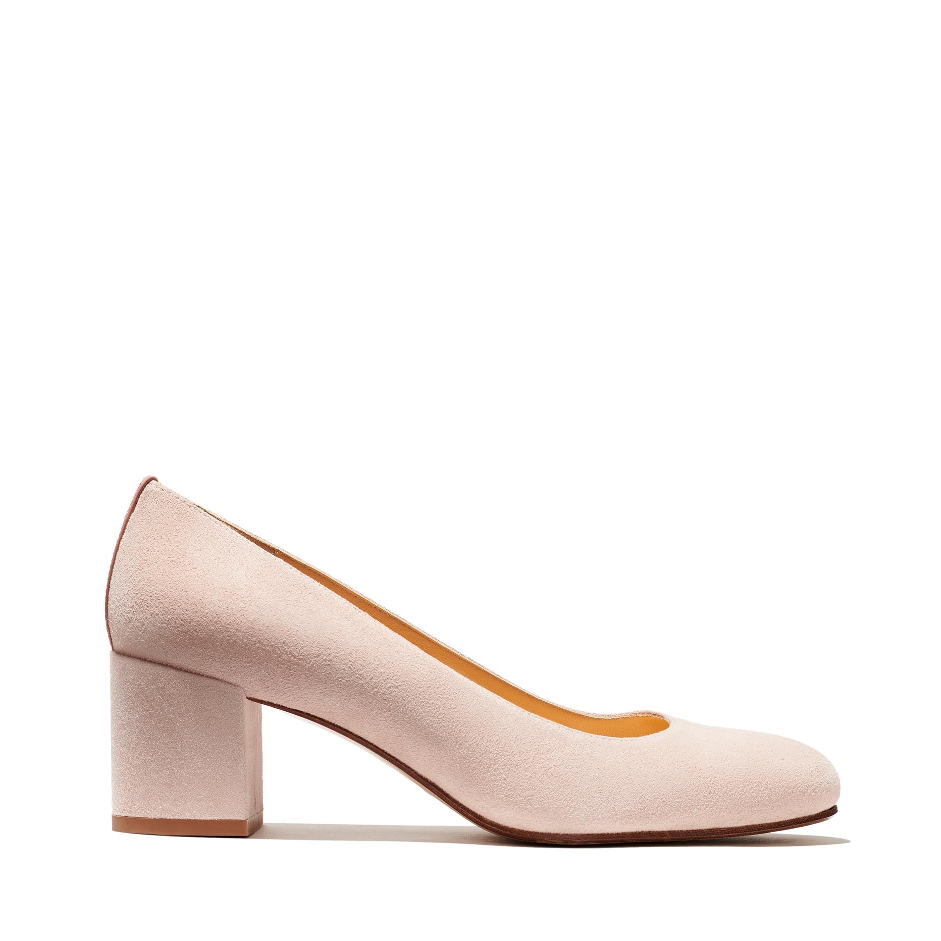 Blush suede heels best sale