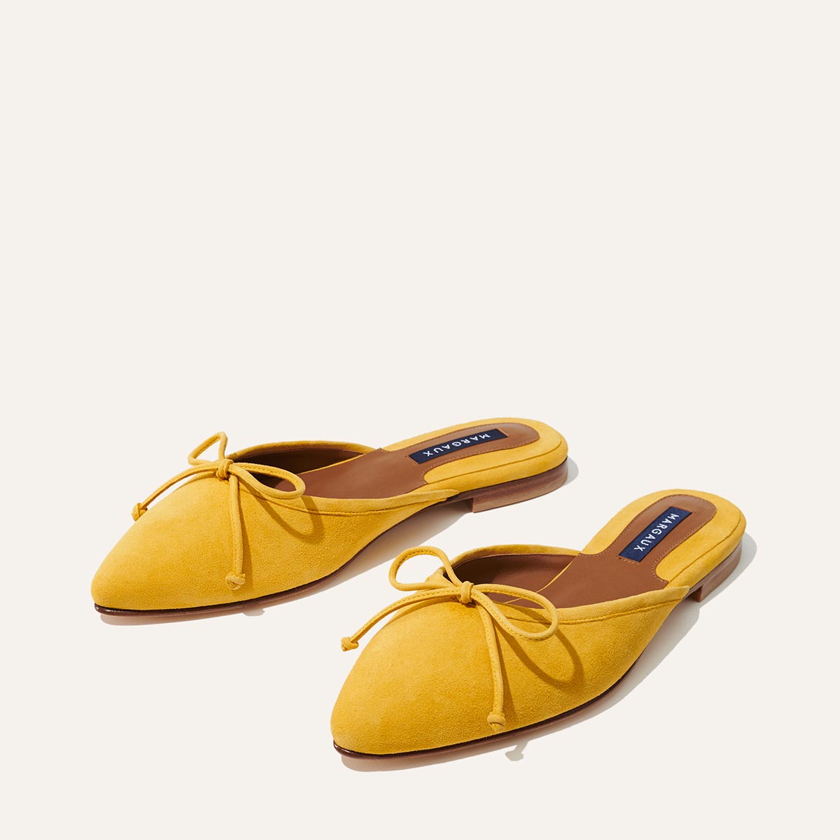 The Ballet Mule - Canary Suede