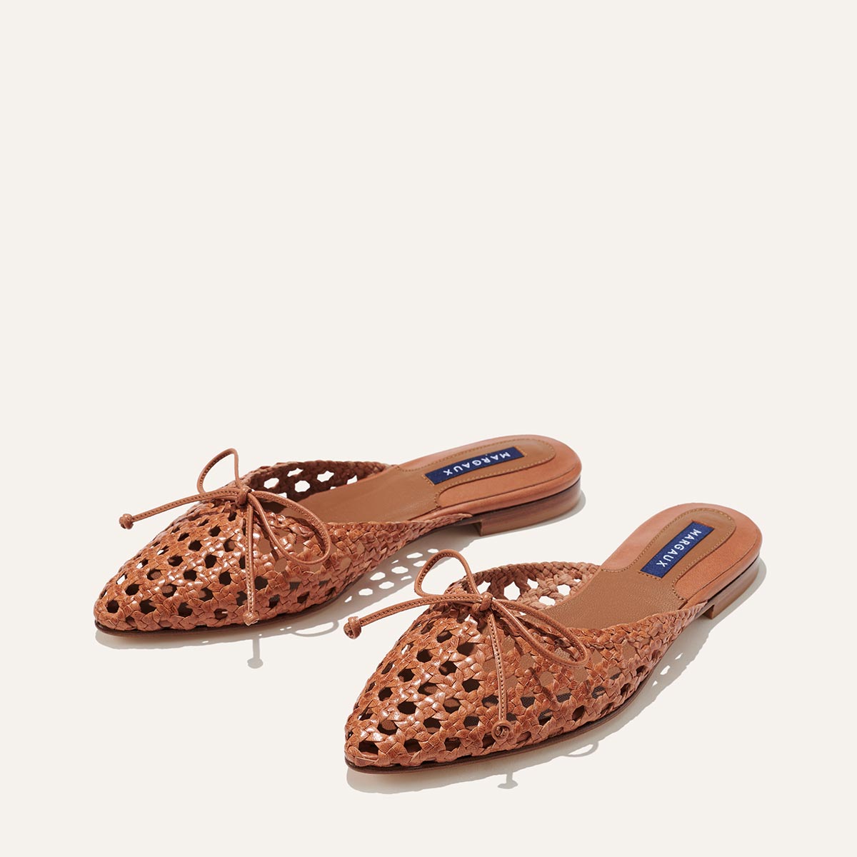 The Ballet Mule - Saddle Woven Leather