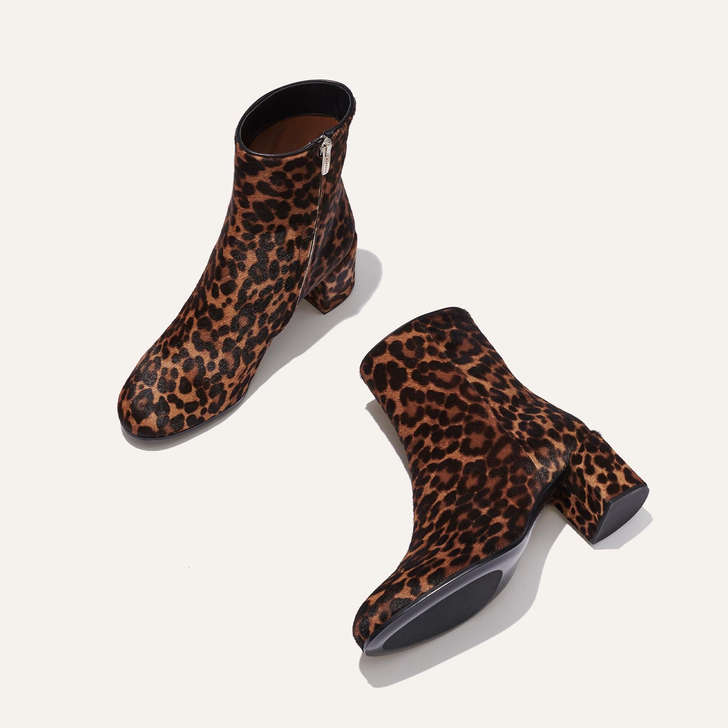 The Boot - Chocolate Leopard Haircalf