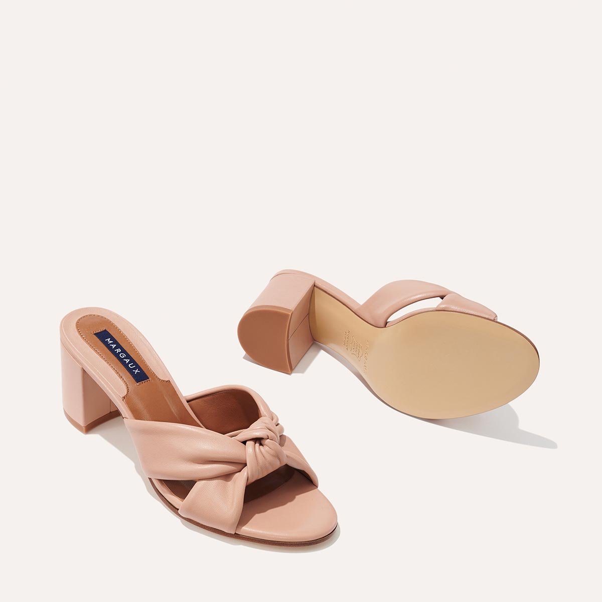 The Carmine Mule - Rose Nappa