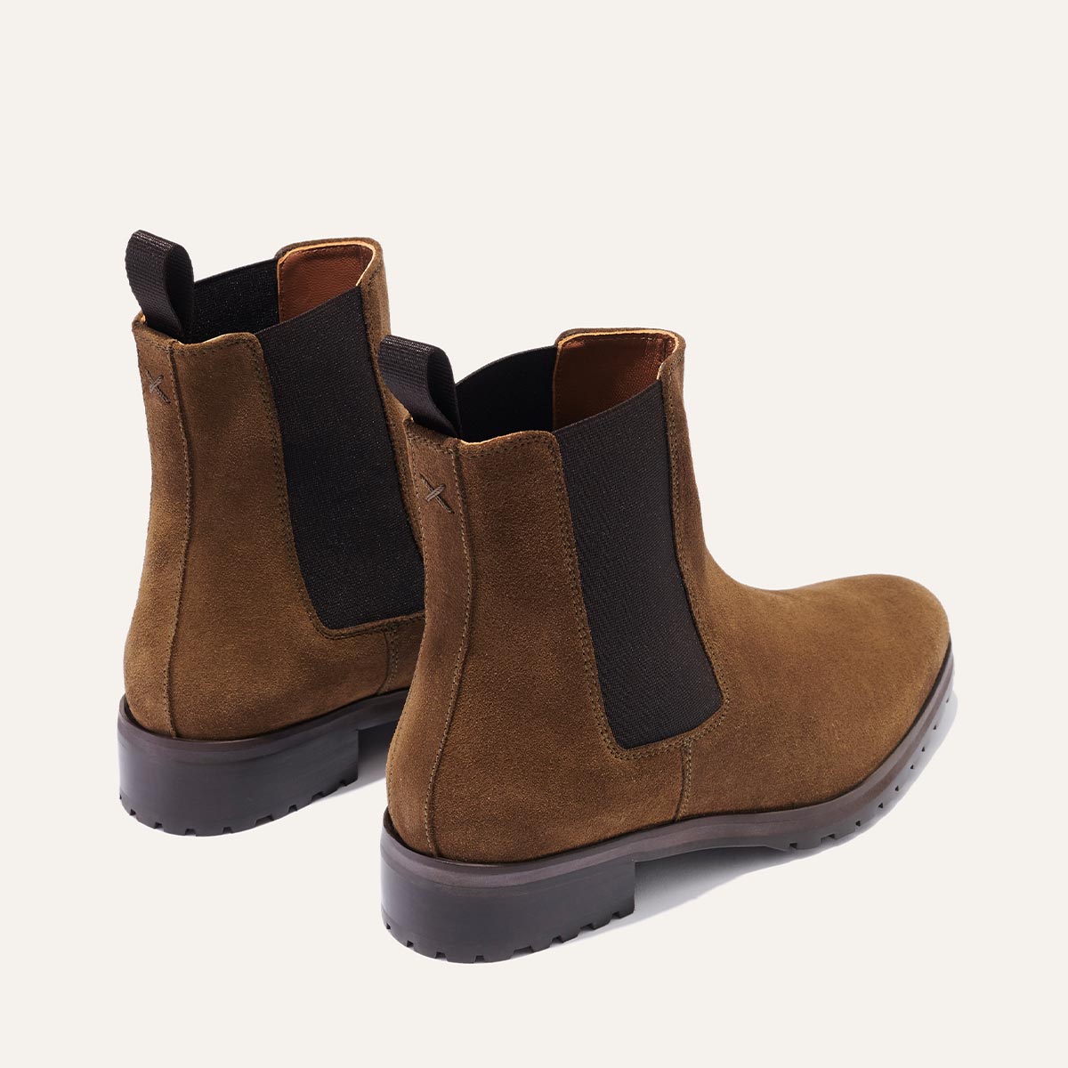 The Chelsea Boot - Moss Suede