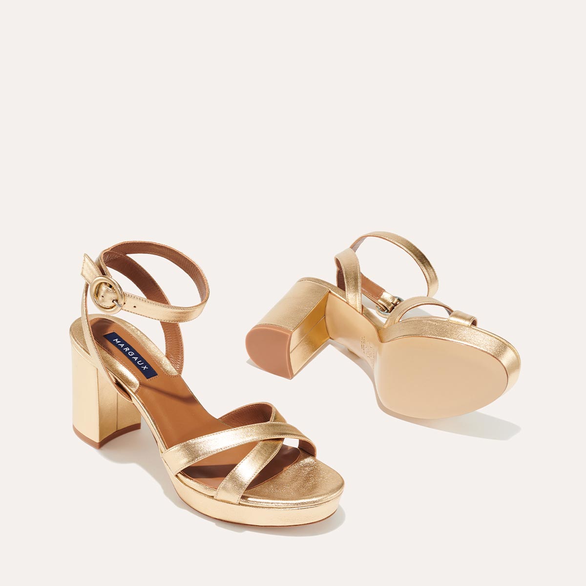 Outshine The Competition Sandals, Gold – Chic Soul